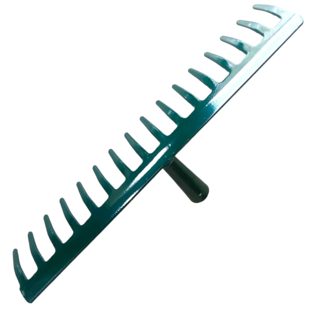 16 TEETH METAL RAKE