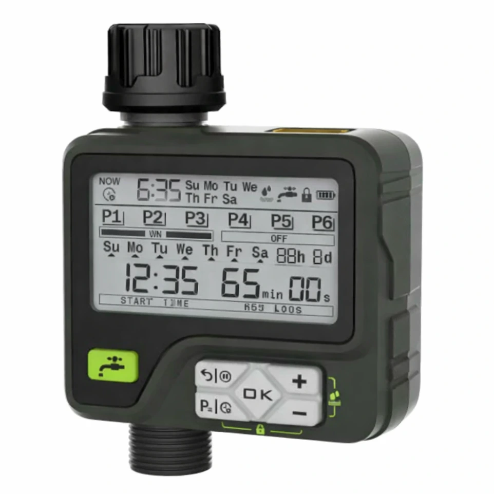 WATER TIMER WITH 6 SEPARATE PROGRAMS