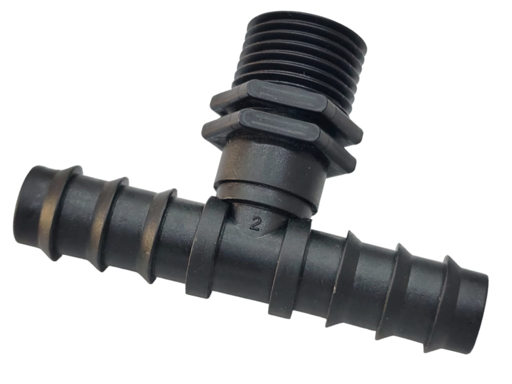MALE TEE BARBED