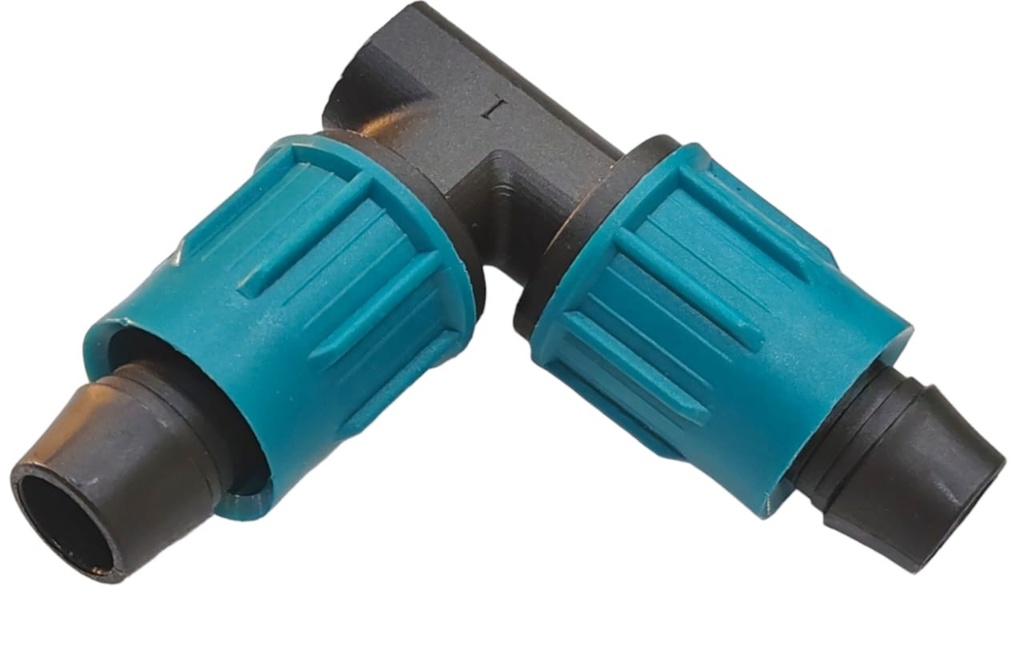 ELBOW WITH LOCK 16MM 