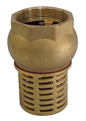 BRASS FOOT VALVE 3"