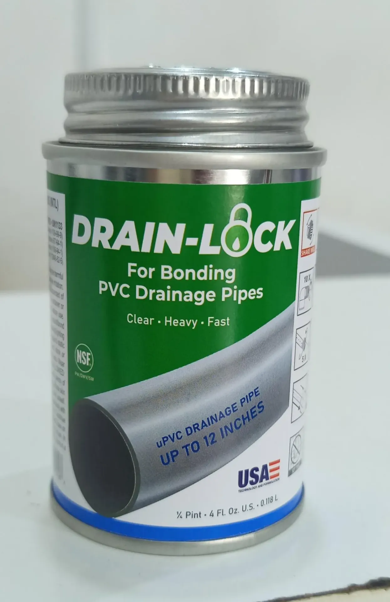 DRAIN LOCK PVC BONDING 118ML